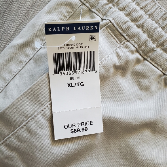 Polo Ralph Lauren Beige Shorts XL - Picture 3 of 3